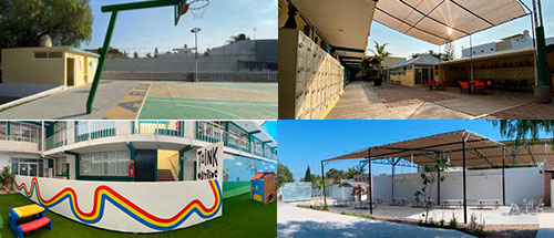 Instalaciones Contamos con salones multimedia, canchas deportivas y áreas verdes seguras y modernas.